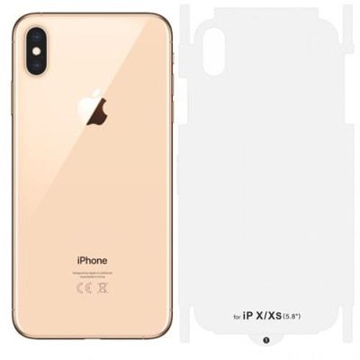 Miếng dán PPF nhám mặt sau Glass iPhone X/XS